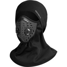 Rockbros LF7127-1 New Velvet Sports Balaclava with Filter - Black