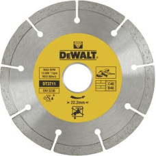 Dewalt-Akcesoria segmentēts dimanta disks ātrai betona griešanai, leņķa slīpmašīnām 125/1,8/7,5 mm, DeWalt [DT3711-QZ]