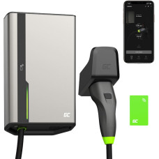 Greencell HabuDen Wallbox 22kW 32A 7.5m NFC Cable Type 2 Smart EV Charging Station with GC App Bluetooth WiFi