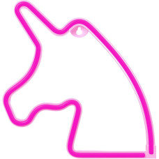 Forever Light Neon LED Light UNICORN pink Bat + USB FLNE01 Forever Light