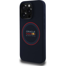 Red Bull Silicone Red Ring MagSafe Case for iPhone 16 Pro Navy