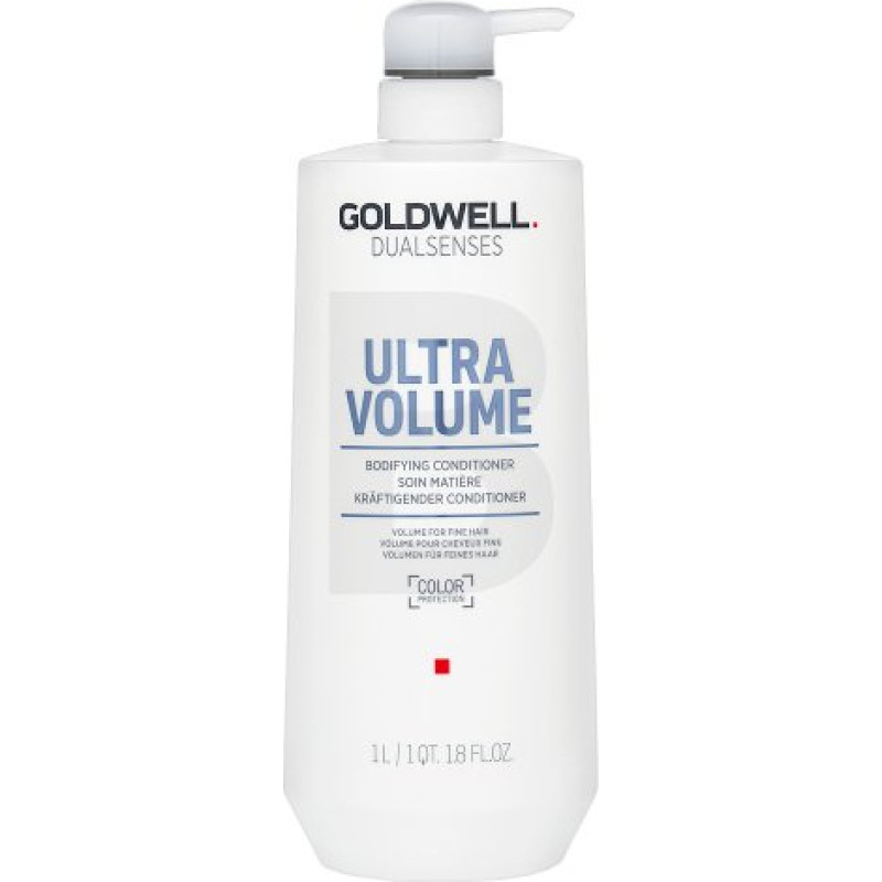 Goldwell Dualsenses Ultra Volume Bodifying kondicionieris kondicionieris smalkiem matiem bez apjoma 1000 ml