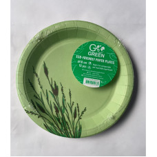 Gogreen Ekoloģiski papīra šķīvji Reed Go Green Ø18cm 10 gab.| 0,07kg