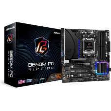 ASRock Motherboard B650M PG Riptide - Micro ATX - Socket AM5 - AMD B650