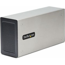 Startech .com Thunderbolt 3 PCIe Expansion Chassis, Enclosure Box W|Dual PCI-E Slots, External PCIe Slots for Laptops|Desktops|All-In-Ones, 8K|4K Output Via TB3|DP 1.4 Ports - For PCI Express Cards (2TBT3-PCIE-ENCLOSURE) - system bus extender - DP - TAA C