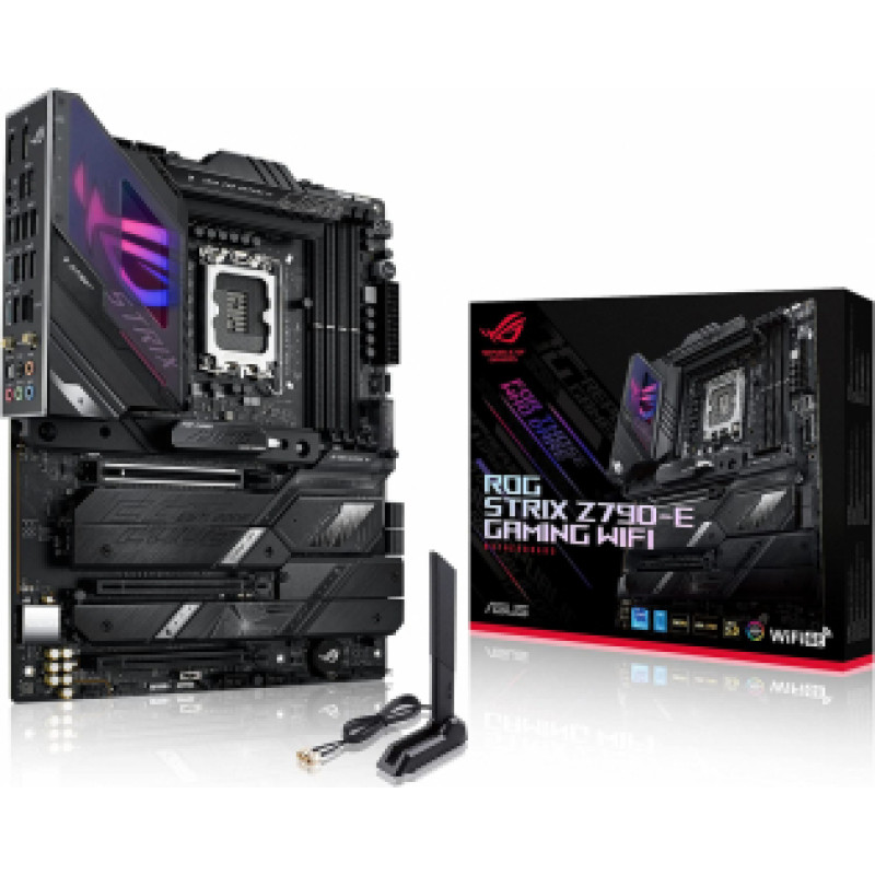 ASUS Mainboard ROG Strix Z790-E Gaming WiFi - ATX - Socket LGA1700 - Intel Z790