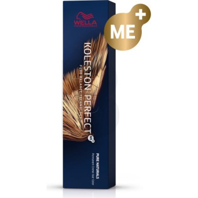 Wella Professionals Koleston Perfect Me+ Pure Naturals profesionāla permanentā matu krāsa 5|00 60 ml