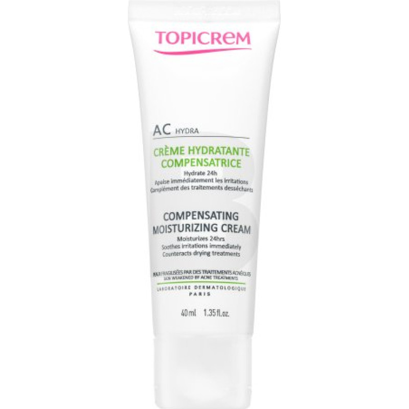 Topicrem AC HYDRA Kompensējošs mitrinošs krēms 40 ml