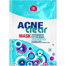 Dermacol ACNEclear Barojoša savelkoša sejas maska 2 x 8 g