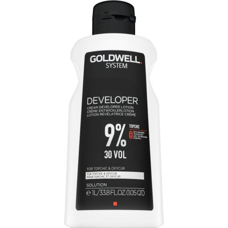 Goldwell System Cream Izstrādātājs losjons 9% 30 tilp. attīstošā emulsija visiem matu tipiem 1000 ml