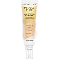 Max Factor Miracle Pure Skin-Improving Foundation ilgnoturīgs mitrinošs grims 32 Light Beige 30 ml