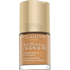 Clarins Skin Illusion Velvet Dabīgs matējošs un mitrinošs tonālais krēms ar matējošu efektu 107C Beige 30 ml