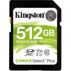 Kingston Flash-Card Canvas Select Plus - SDXC UHS-I - 512 GB