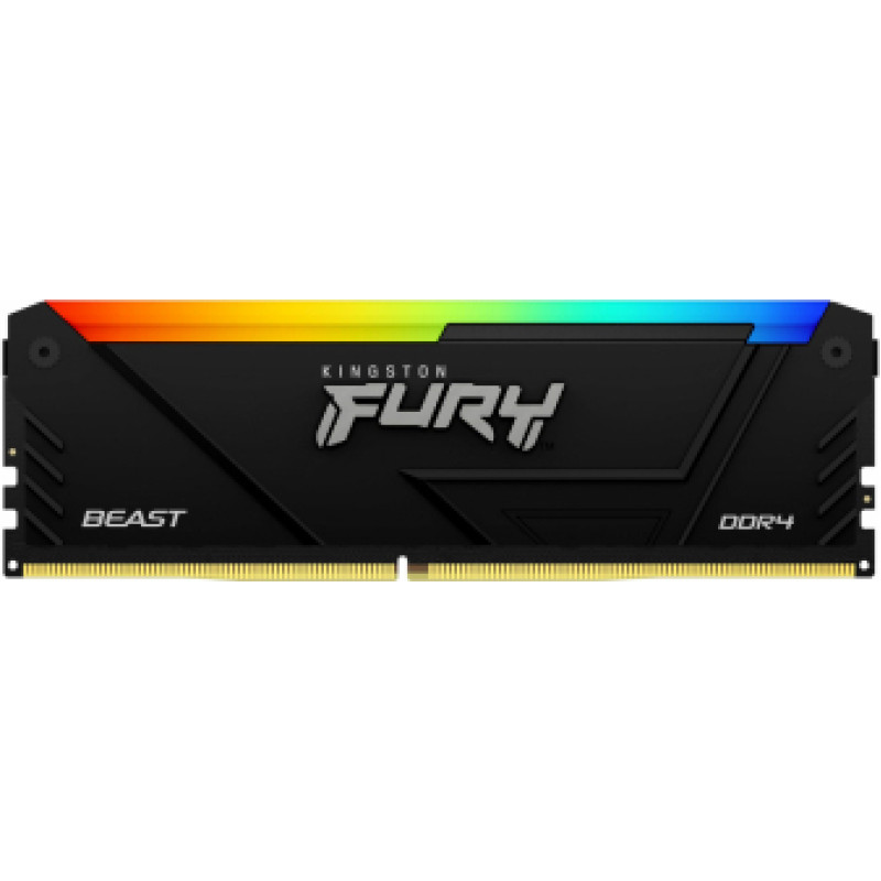 Kingston RAM FURY Beast RGB - 8 GB - DDR4 3200 DIMM CL16