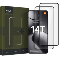 Hofi GLASS PRO+ 2-PACK XIAOMI 14T | 14T PRO MELNS RŪDĪTS STIKLS