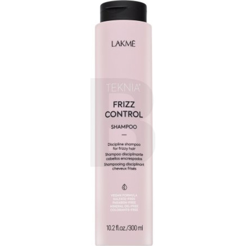 Lakmé Teknia Frizz Control šampūns izlīdzinošs šampūns rupjiem un nepaklausīgiem matiem 300 ml