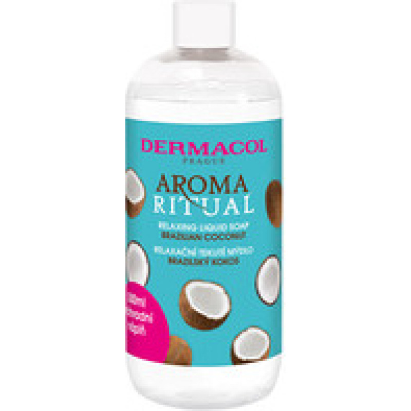 Dermacol Aroma Ritual Relaxing Liquid Soap (Brazilian Coconut) - Relaxing Liquid Soap (refill)