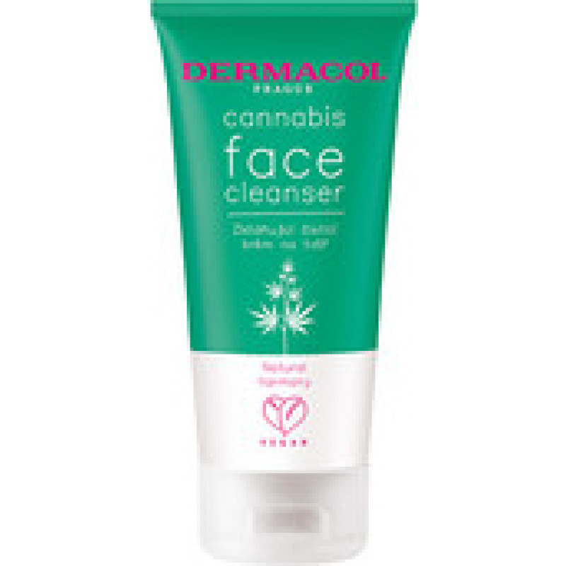 Dermacol Cannabis Face Cleanser - Soothing cleansing cream for the face with hemp oil
