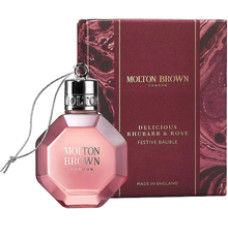 Molton Brown Delicious Rhubarb & Rose Festive Bauble Bath & Shower Gel - Koupelový a sprchový gel