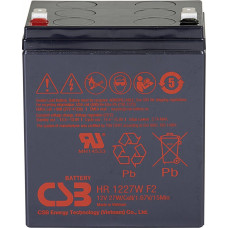 CSB AGM Battery 27W@15min F2 6.5Ah 3-5y HR1227WF2