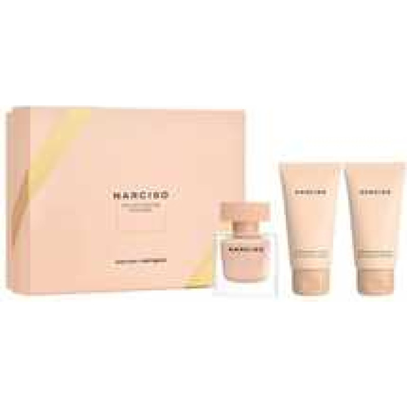 Narciso Rodriguez Narciso Poudree Gift Set EDP 50ml, Body Lotion 50ml and Shower Gel 50ml