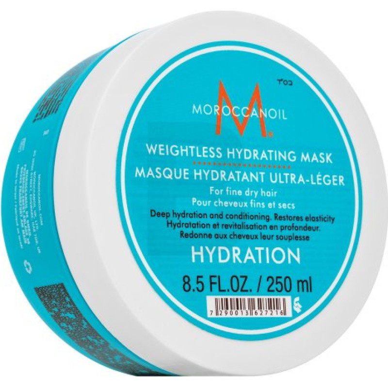 Moroccanoil Hydration Bezsvara mitrinošā maska vieglai matu atšķetināšanai 250 ml