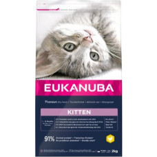 Eukanuba Sausā barība kaķēniem - Eukanuba CAT KITTEN HEALTHY START Chicken 2 kg