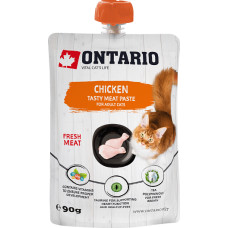 Ontario Gardums kaķiem – Ontario Chicken Fresh Meat Paste, 90 g.