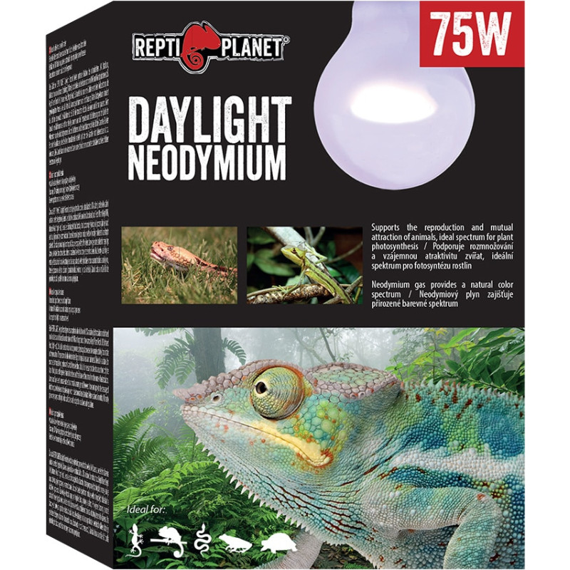 Repti Planet Spuldze terārija lampai : Repti Planet Bulb Daylight Neodymium 75W