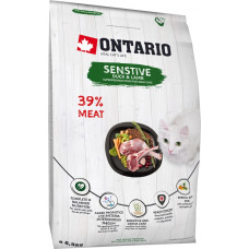 Ontario Sausā barība kaķiem - Ontario Cat Sensitive Derma, 6.5 kg