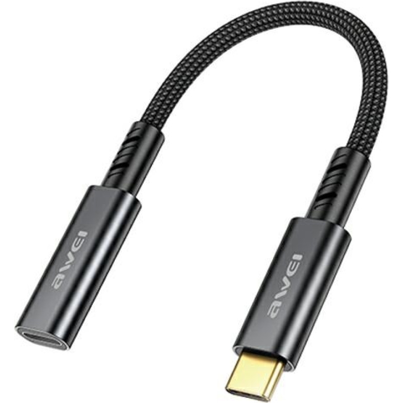 Awei Adapter CL-216T USB-C|USB-C czarny|black