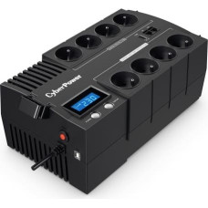 Cyberpower UPS BR700ELCD-FR 700VA|420W AVR|LCD|8xFR|1xUSB|RJ11|RJ45