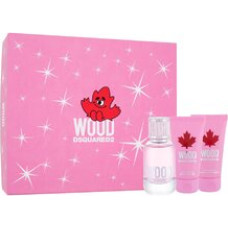 Dsquared2 Wood for Her Gift set EDT 50 ml, body lotion 100 ml and shower gel 100 ml