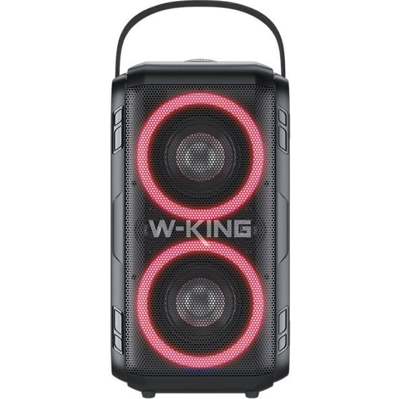 W-King Wireless Bluetooth Speaker W-KING T9 60W (black) + microphone