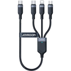 Multi-function USB to USB-C 2x Lightning Micro Joyroom Cable S-A18