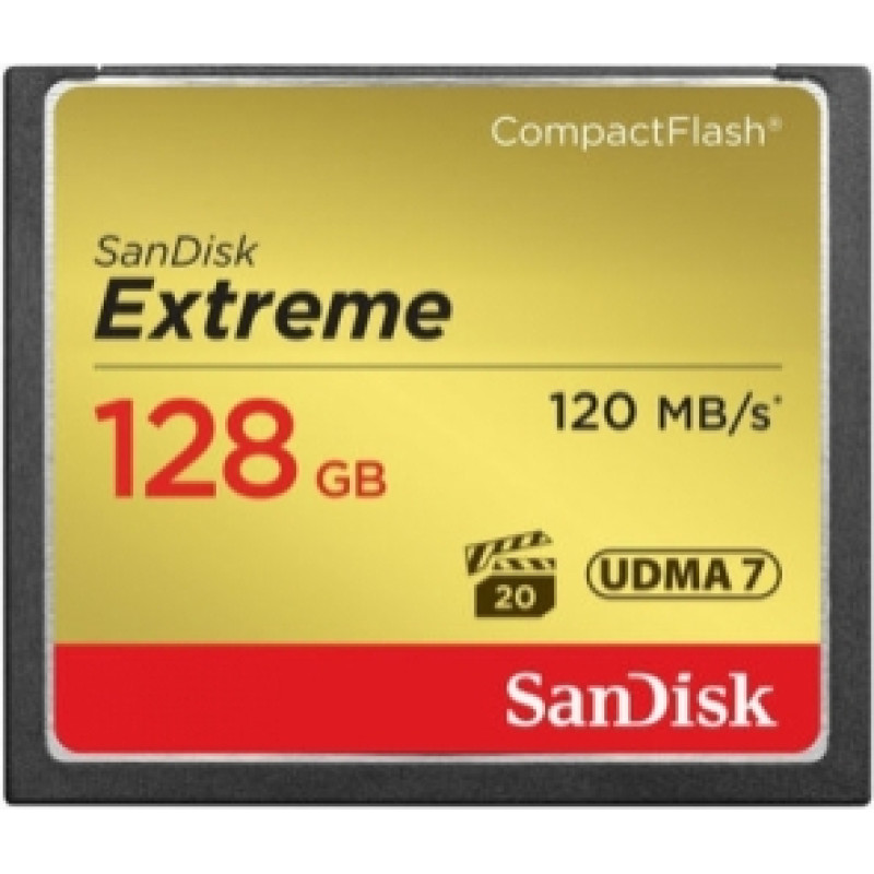 SanDisk Extreme Compact Flash 128GB