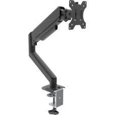 Single Gas Spring Monitor Arm AK-MB-05 Desk Mount 10kg VESA 75x75mm | 100x100mm 15-32