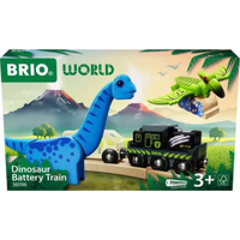 Brio - Dinosaur Battery Train - 36096 |Cars  trains and vehicles |Multi