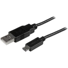 Startech .com 3m 10 ft Long Micro-USB Charge-and-Sync Cable -M|M - USB to Micro USB Charging Cable - 24 AWG (USBAUB3MBK) - USB cable - 3 m