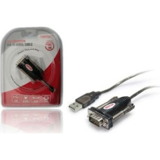 Unitek Adapter USB- 1xRS-232 + Adapter DB9F|DB25M Y-105A