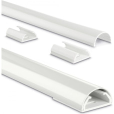 aluminium cable duct white