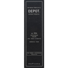 Depot Nr. 506 Invisible Color puspermanentā matu un bārdas krāsa Natural Graphite 60 ml