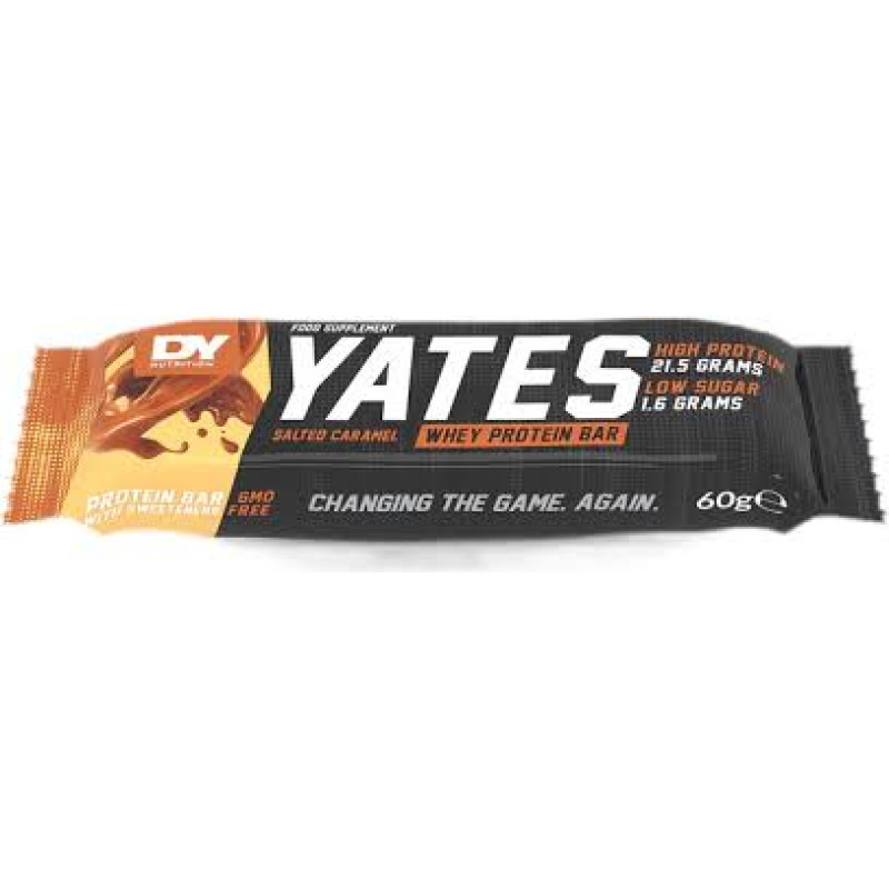 Dorian Yates - salted caramel Proteīna batoniņš 60g - (Proteīns 21.5g)