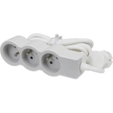 Legrand Extension cable standard 3x2P+Z 3m white and grey