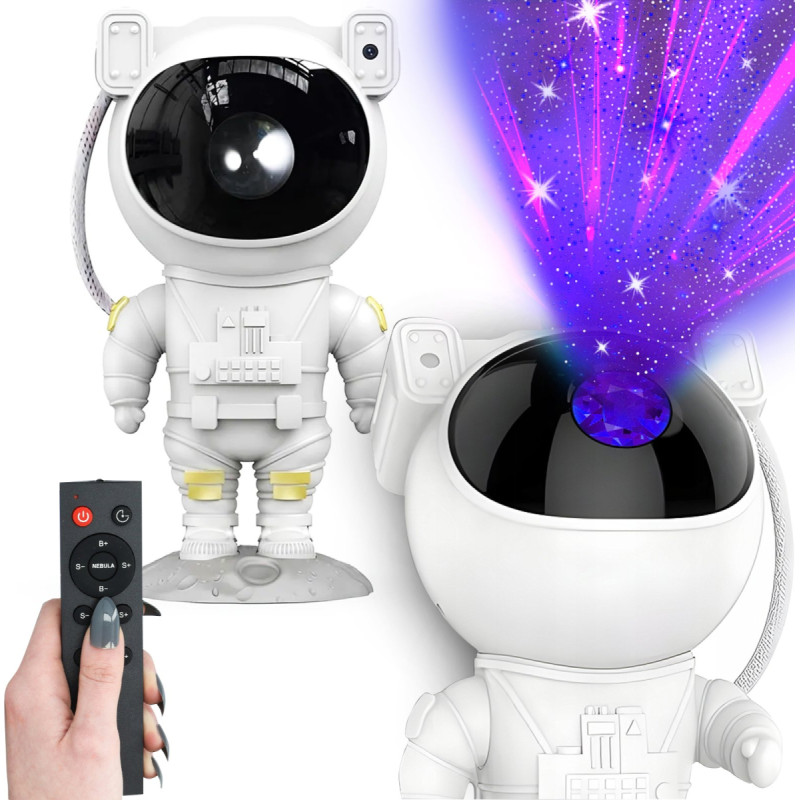 Starry Sky Projector Galaxy Projector  Night lamp  projector  for children  in the shape of an astronaut