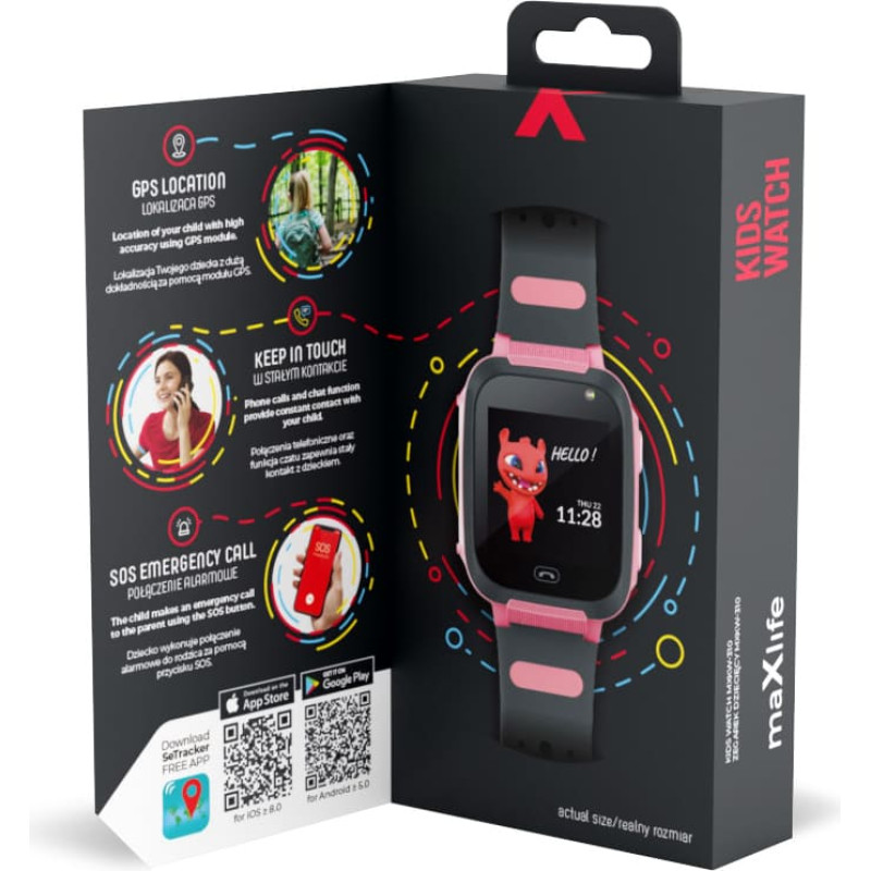 Maxlife MXKW-310 kids watch pink