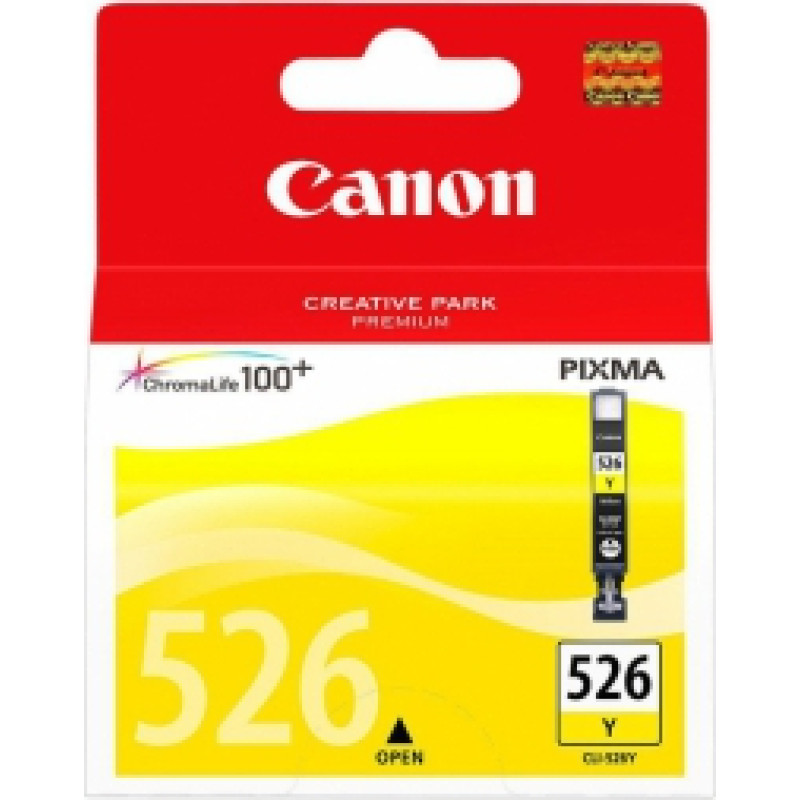 Tintes kārtridžs Canon CLI-526Y Yellow