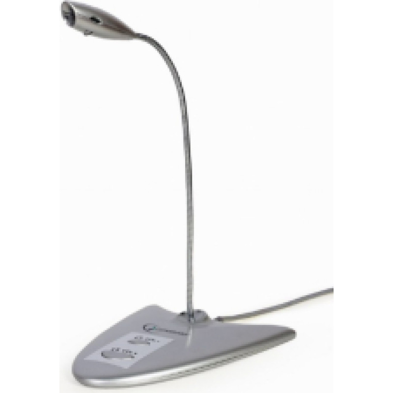 Galda mikrofons Gembird USB ar integrētu skaņas karti