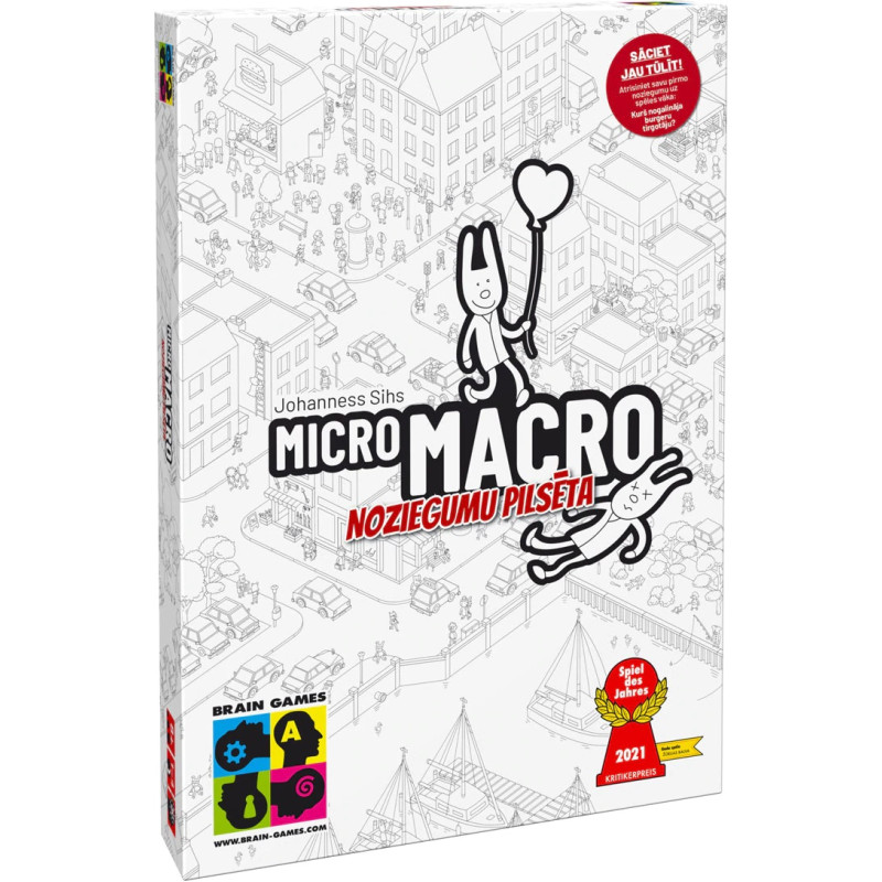 Brain Games MicroMacro: Noziegumu pilsēta LV BRG#MMLV