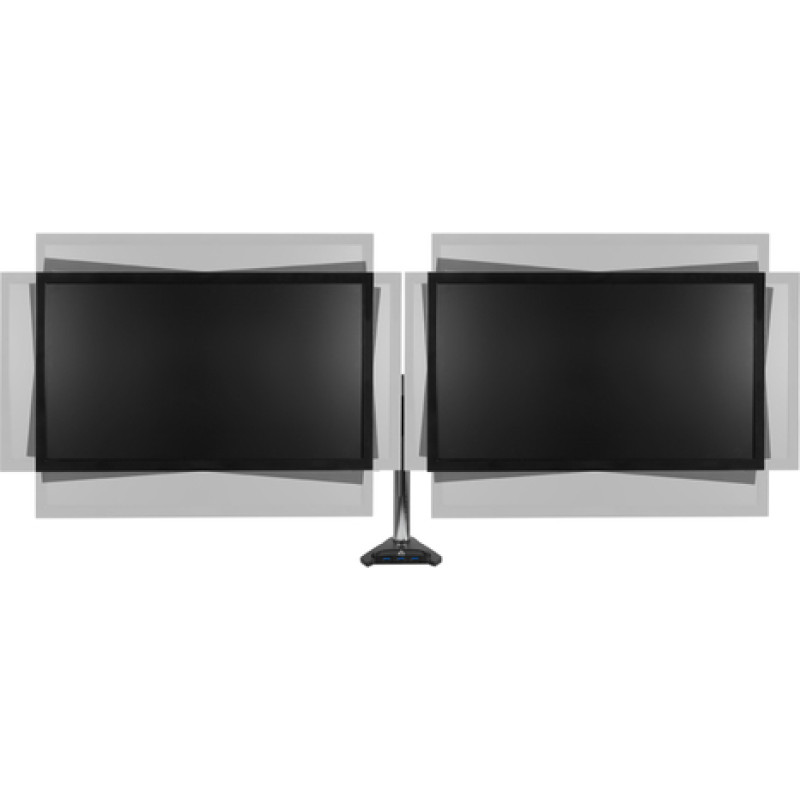 Arctic dual monitor holder Z2-3D (Gen 3) with USB 3.0 hub  3D adjustable